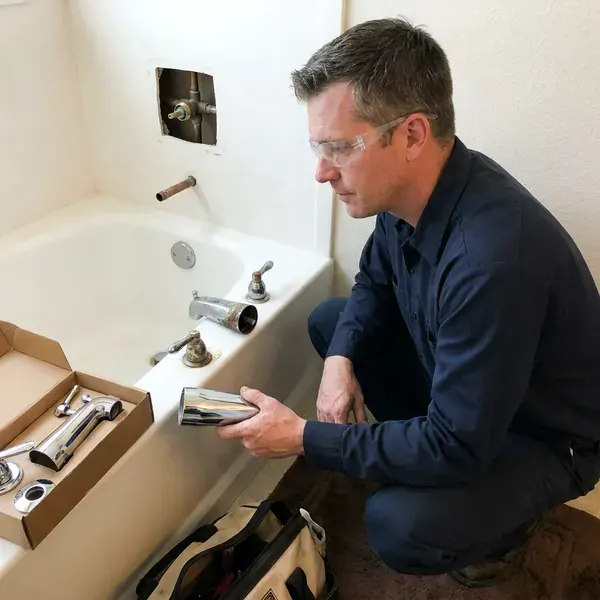 Local bathtub faucet replacement by FMR Plumbing, Las Vegas, NV