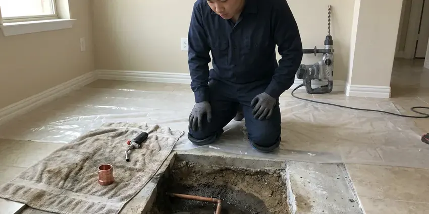 Local septic tank repair by FMR Plumbing, Las Vegas