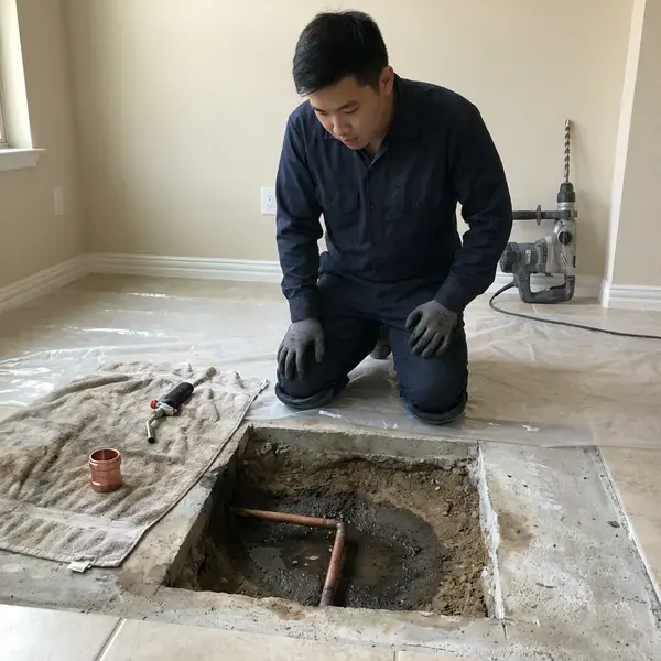 Professional foundation leak repair, Las Vegas, NV