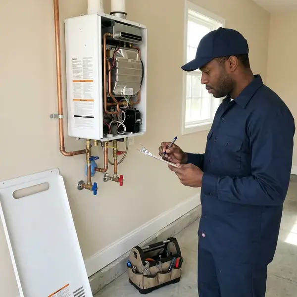 Professional tankless water heater repair, Las Vegas, NV