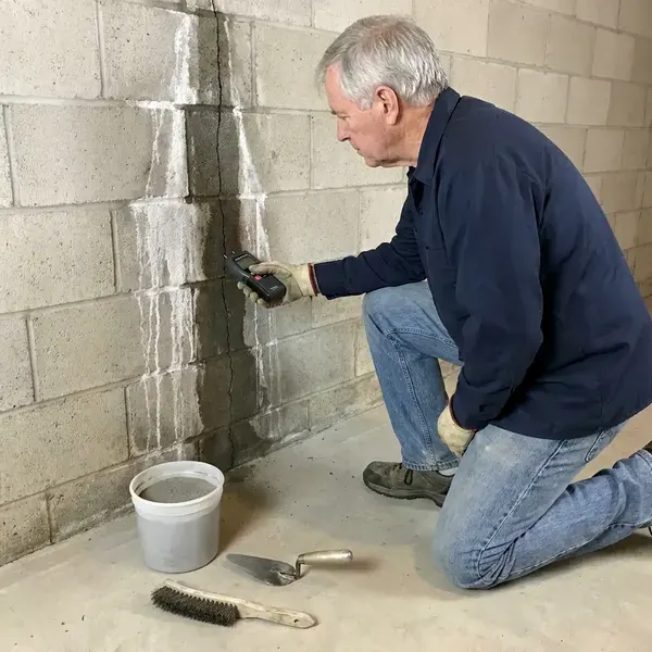 FMR Plumbing technician providing walls waterproofing in Las Vegas, NV