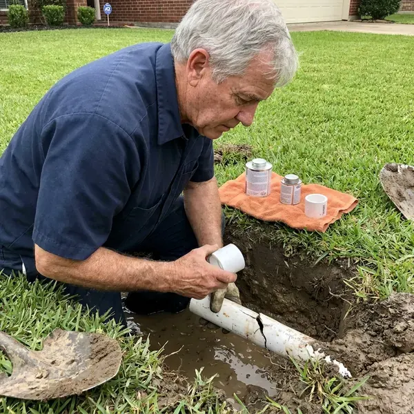Local water line repair by FMR Plumbing, Las Vegas, NV