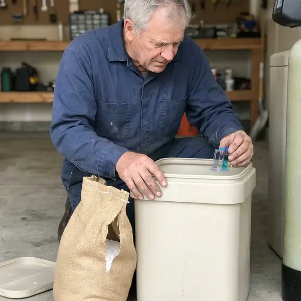 Local water softener repair by FMR Plumbing, Las Vegas, NV